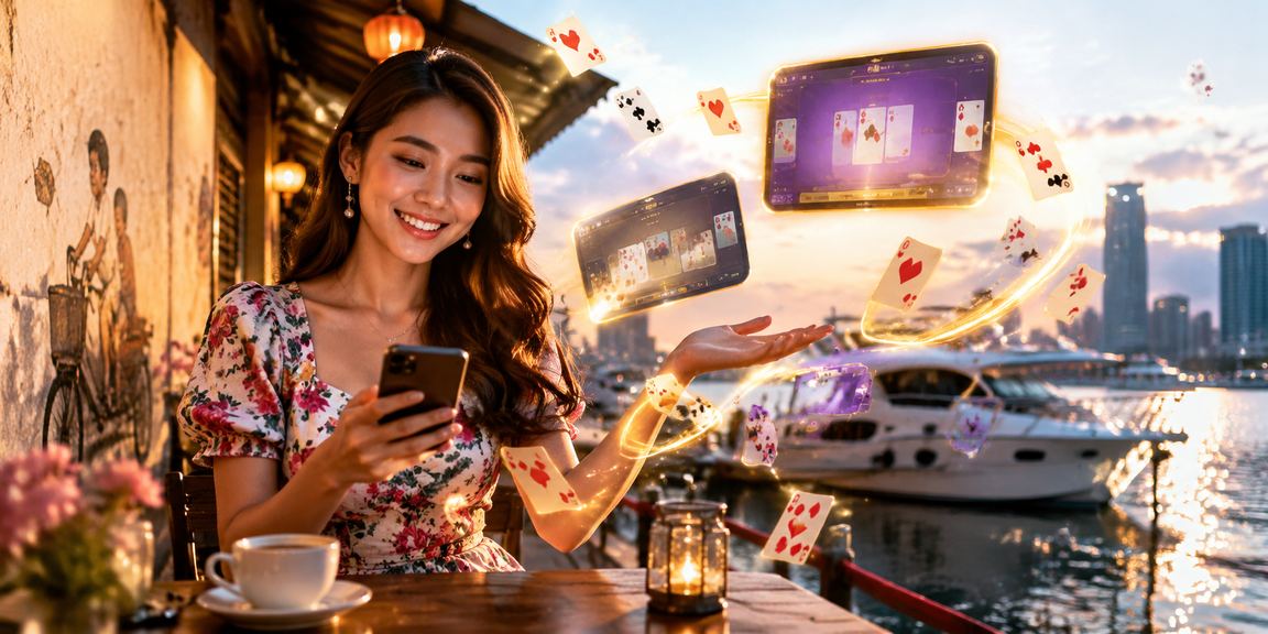 Suasana permainan kad kasino di Pulau Pinang dengan platform sus304